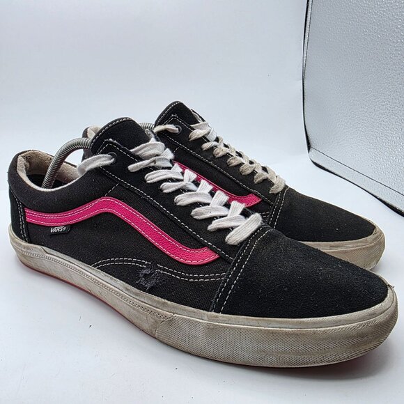 Vans BMX Old Skool Mens Size 12 Black Neon Pink Sneaker Shoes Casual Outdoors main image 4